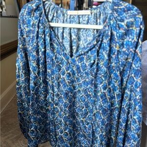 Marie Oliver Patterned Blouse